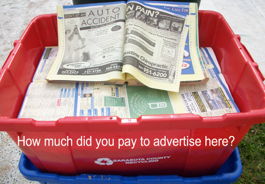 Are your yellow pages ads ending up in the recycling bin?